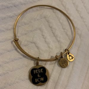 Alex and Ani Gold Bangle, Here and Now